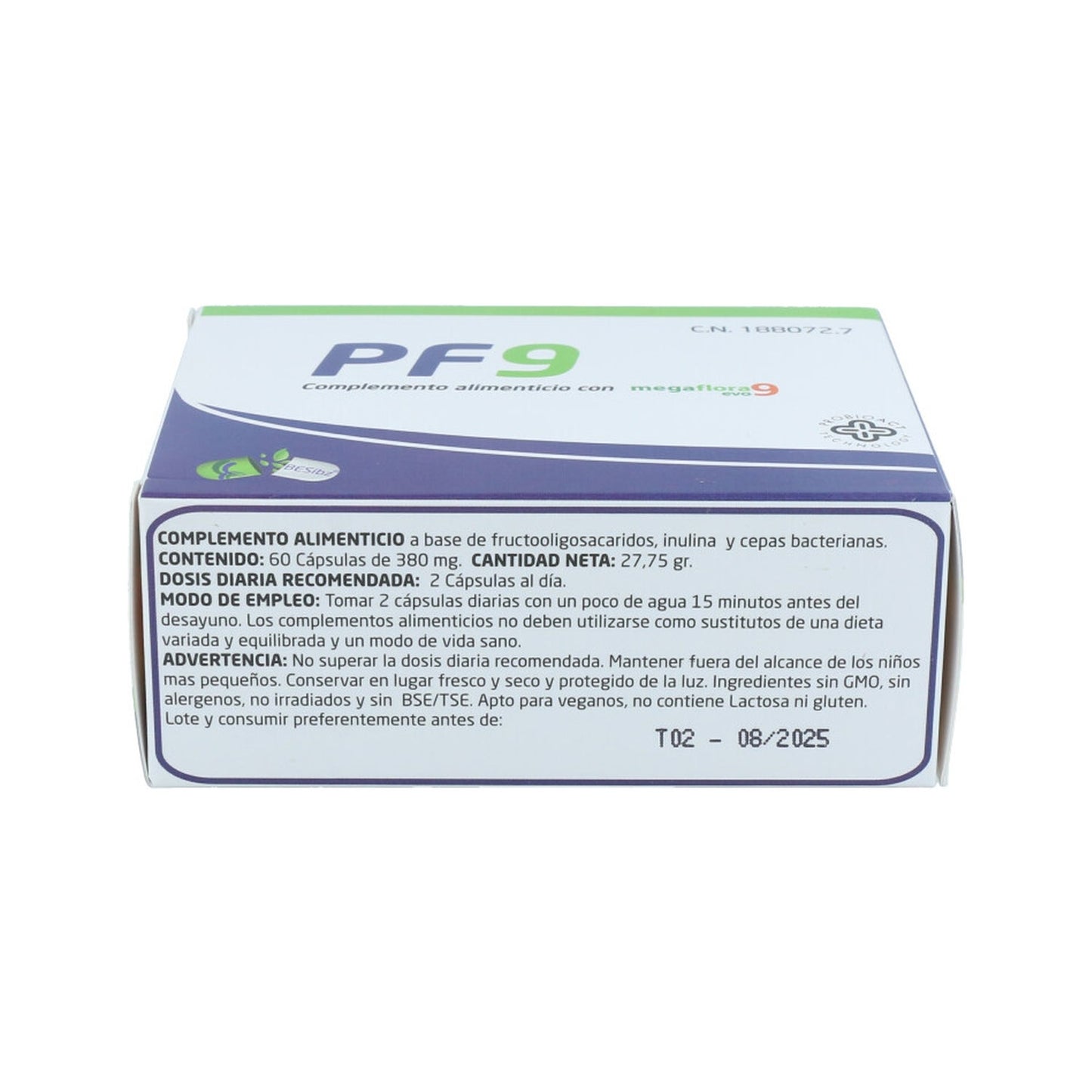 BESibz Pf9 Probiótico 60caps