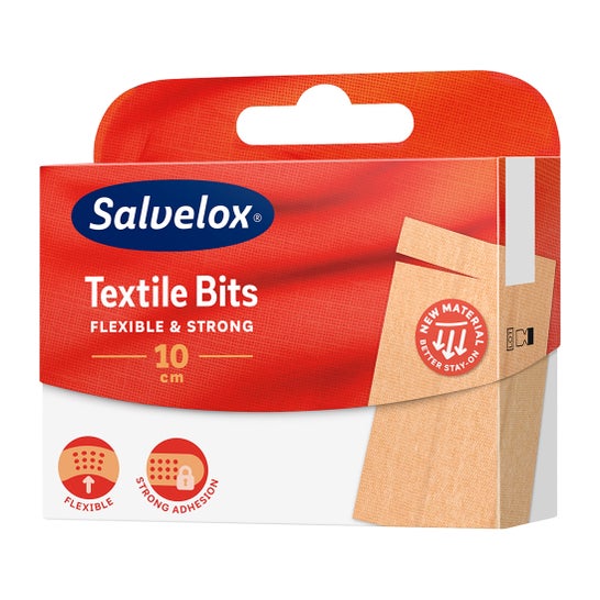 Salvelox apósito textil elástico 100 cmx6 cm 1 ud