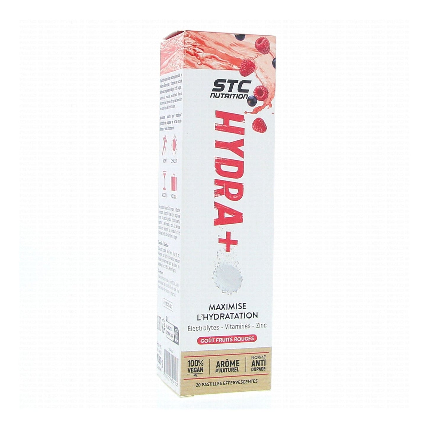 STC Nutrition Hydra+ Maximise Hydratation Frutos Rojos 20comp