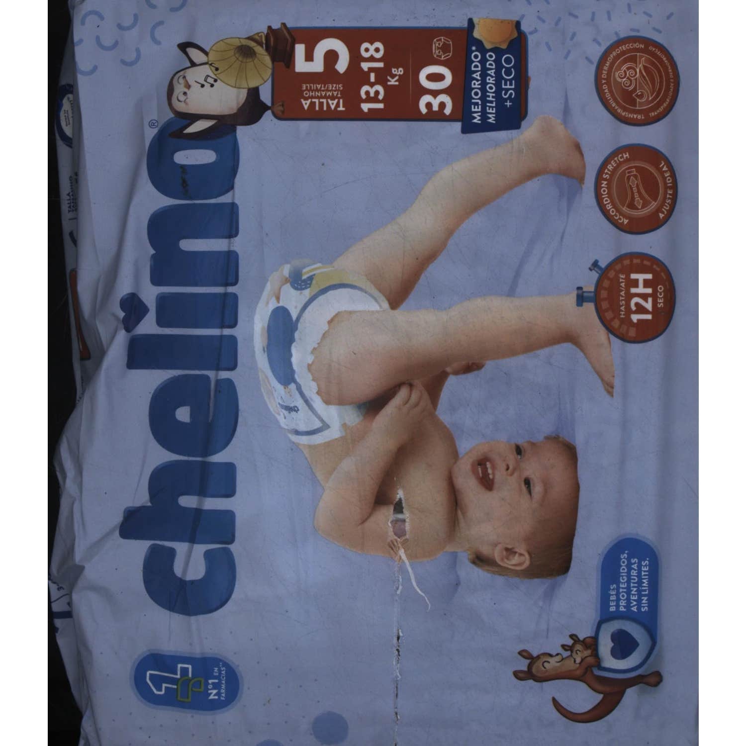 Chelino Pannolino Piccoli Passi 13-18kg T5 30 Unità