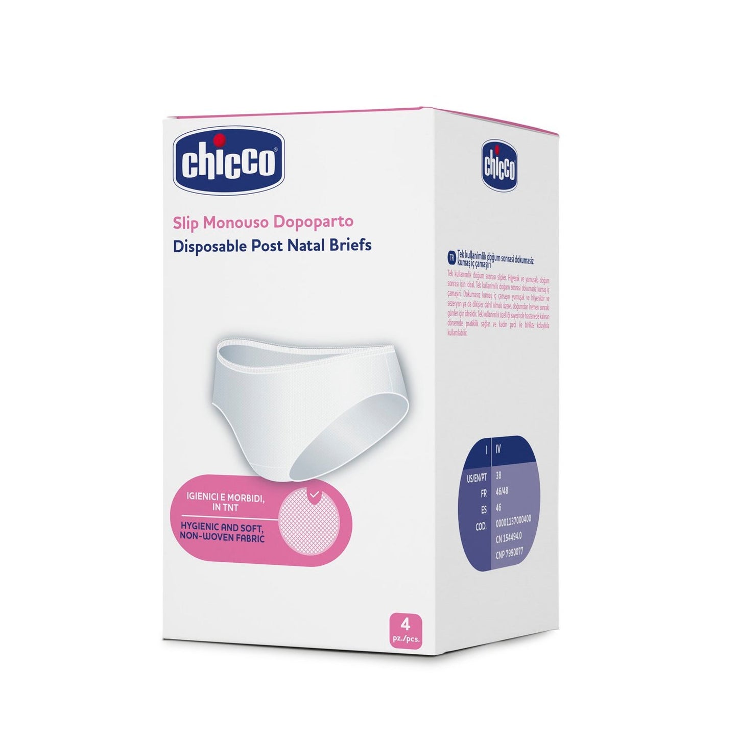 Chicco Braguitas Desechables Postparto Mammy T-G 4uds