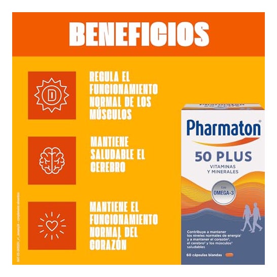 Pharmaton® 50 Plus 60cáps