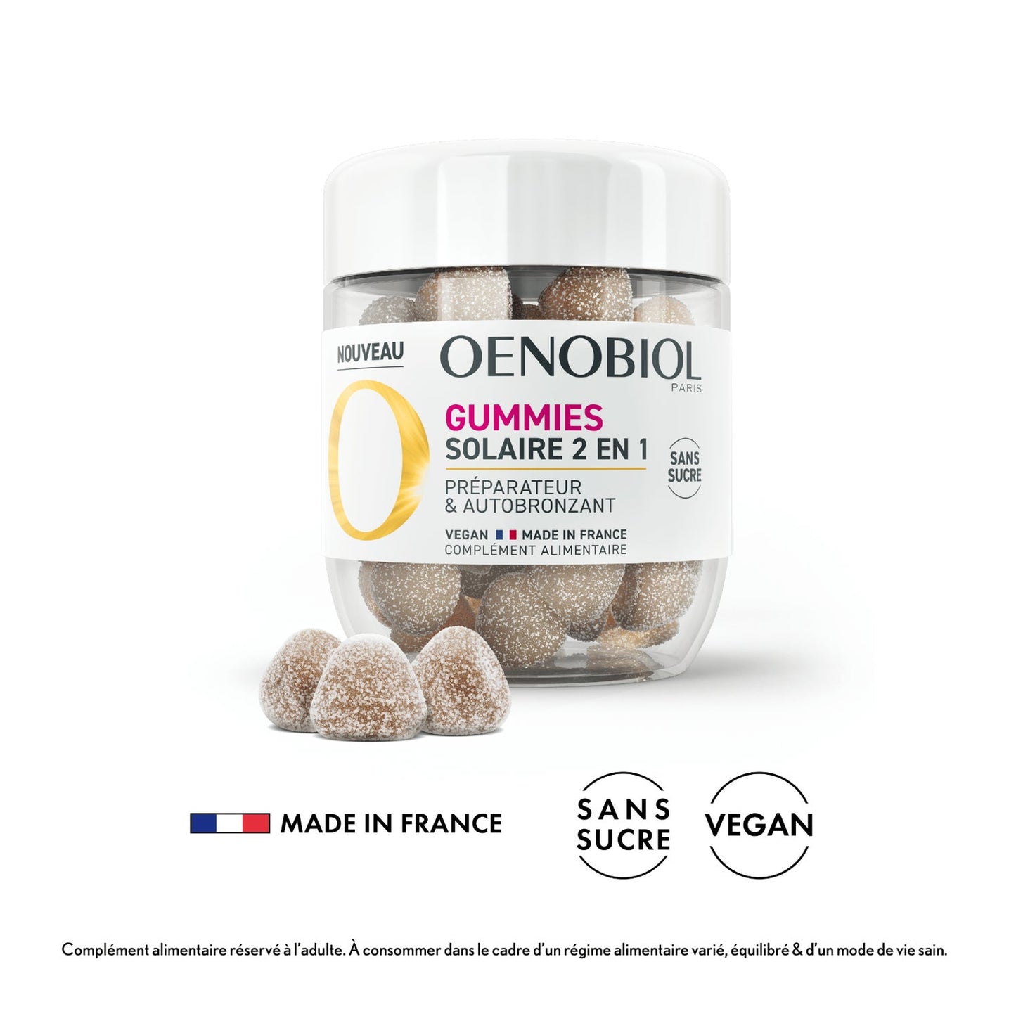 Oenobiol Gummies Solaire 2en1 60 Gummies
