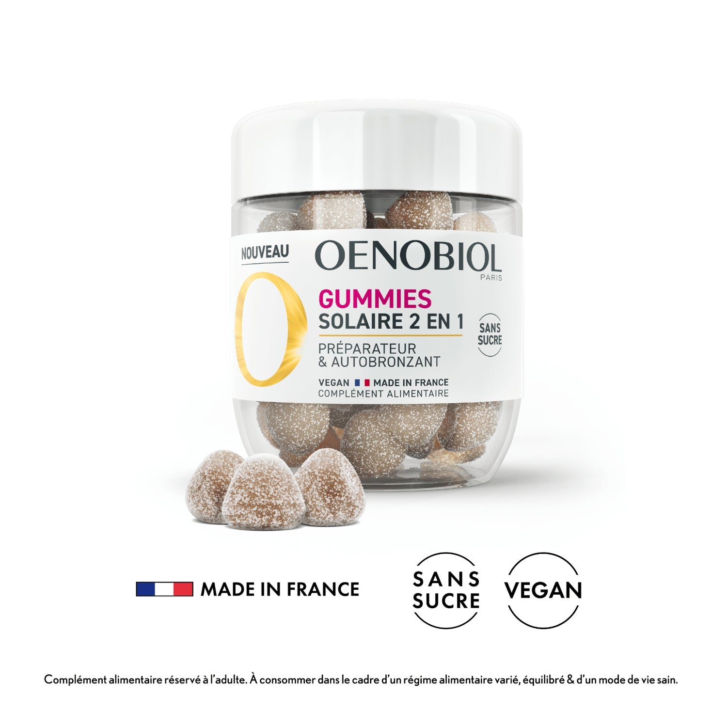 Oenobiol Gummies Solaire 2en1 60 Gummies