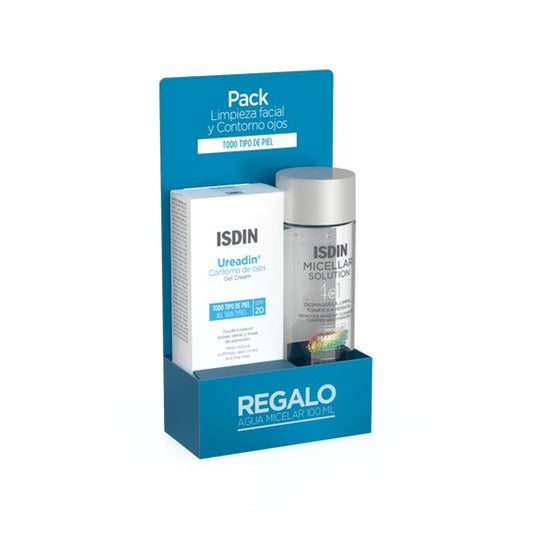 ISDIN Pack Limpieza Facial y Contorno de Ojos
