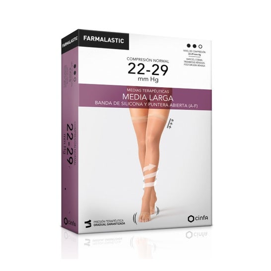 Farmalastic Media Larga Compr Camel T-P 1 Par