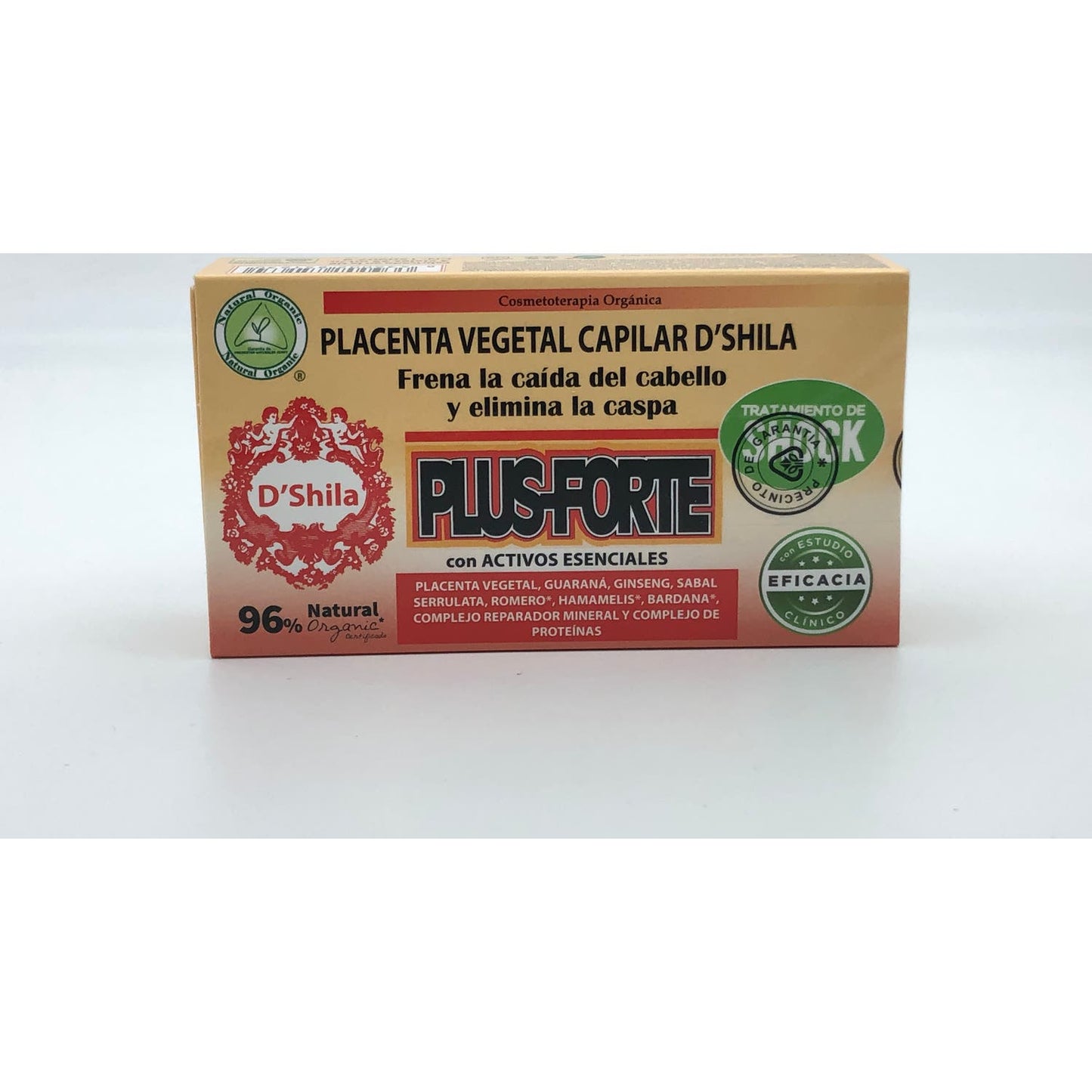 D'shila Placenta Capilar Vegetal Plus Forte 4x25ml