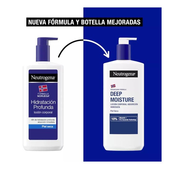 Neutrogena Pack Hidratación Profunda Piel Seca 2x750ml