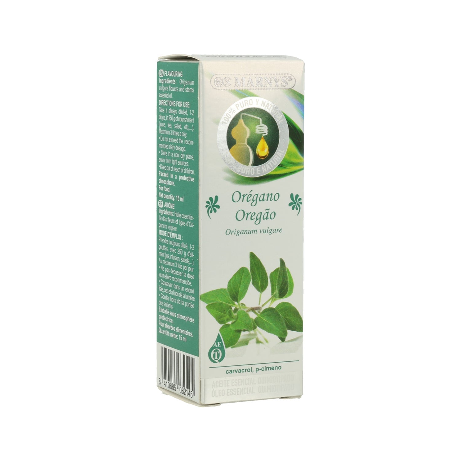 Marnys Aceite Esencial de Orégano 15 ml