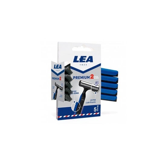 Leia Premium 2 folhas 5u lâminas descartáveis