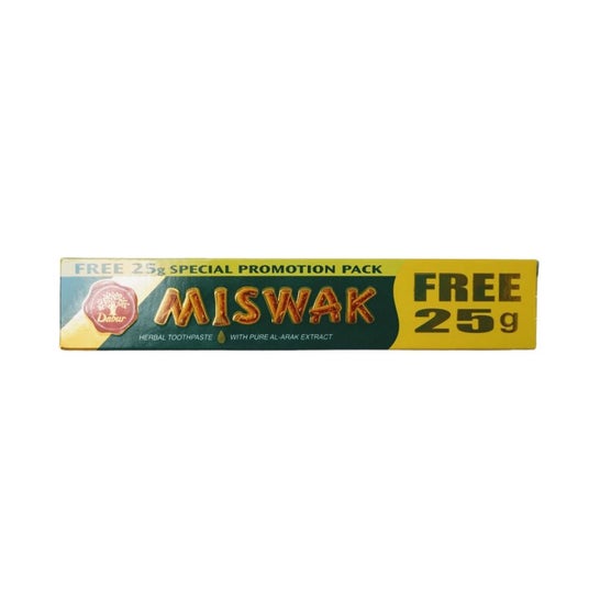 Dabur Dentífrico Miswak 50+25g