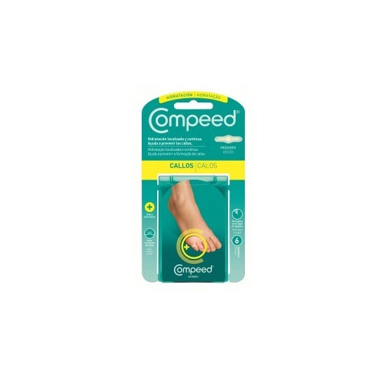 Compeed® Callos Hidratación Hidrocoloide 6 uds
