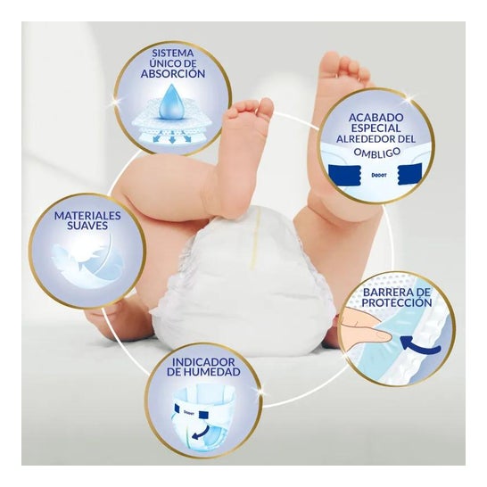 Dodot Sensitive T-0 DE 1.5-2.5 Kg 24uds