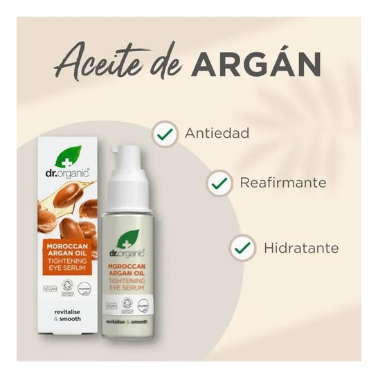 Dr.Organic Suero Ocular De Argán 30ml
