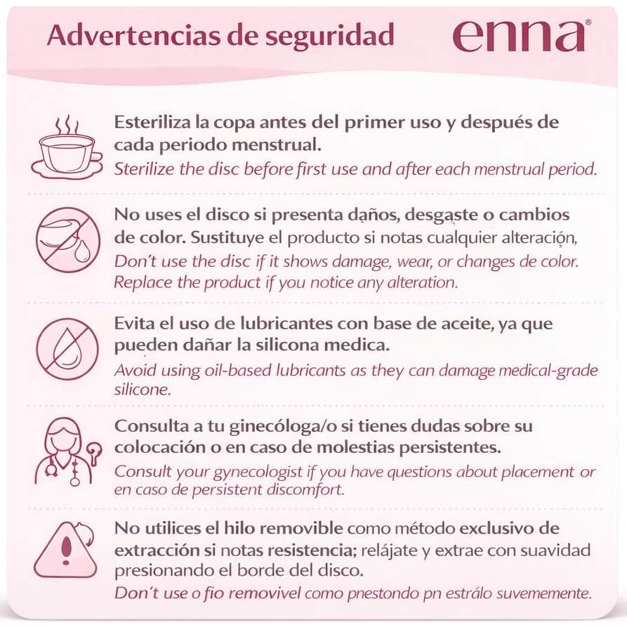 Enna Cycle-Disc Copa Menstrual 1ud