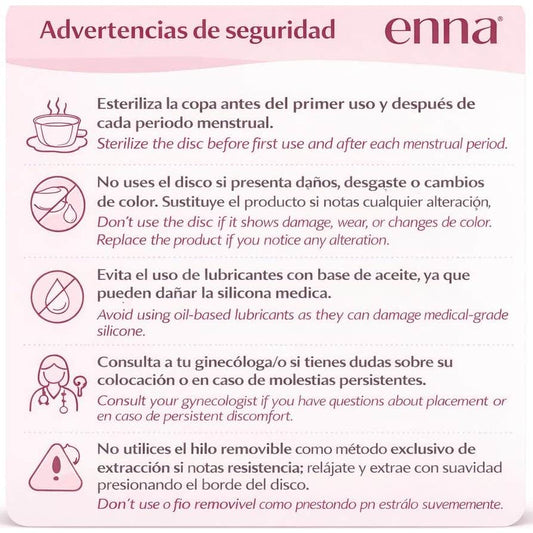Enna Cycle-Disc Copa Menstrual 1ud