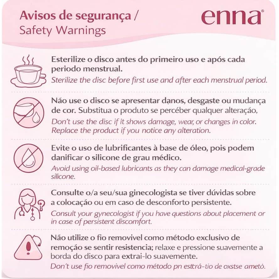 Enna Cycle-Disc Copa Menstrual 1ud