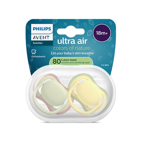 Philips Avent Ultra Air 18M+ Yellow Light Green 2uds