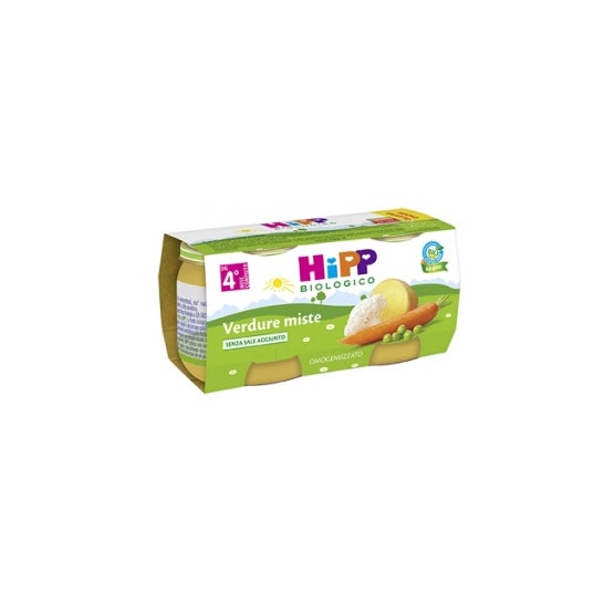 Hipp Bio Omog Vegetales Mis 2x80
