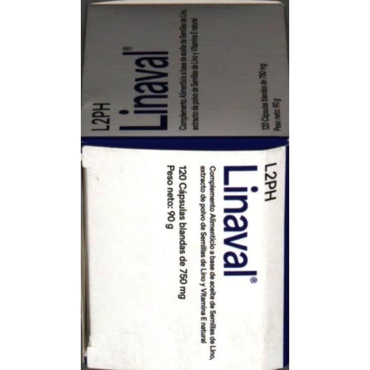 Linaval® 120cáps blandas