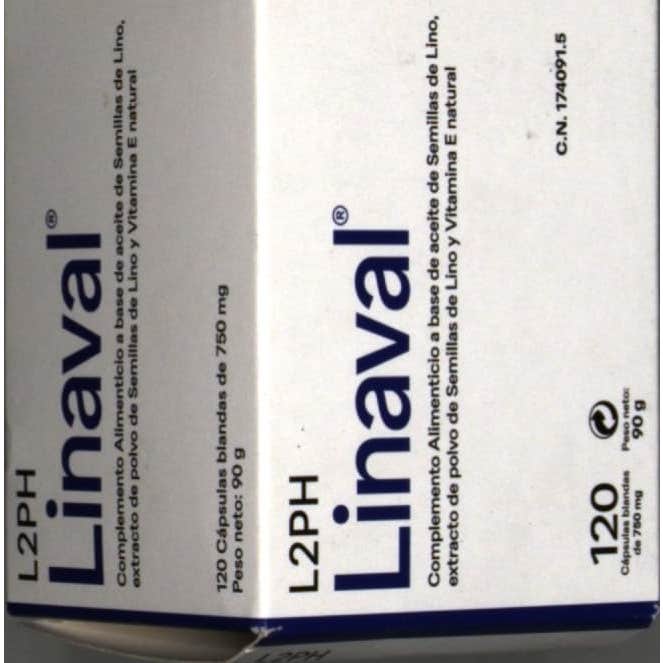 Linaval® 120cáps blandas