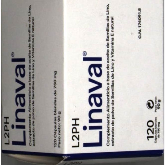 Linaval® 120cáps blandas