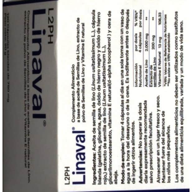 Linaval® 120cáps blandas