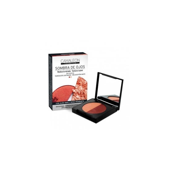 Camaleon Sombras de ojos Terracota y Melocotón 2 x 2.3g