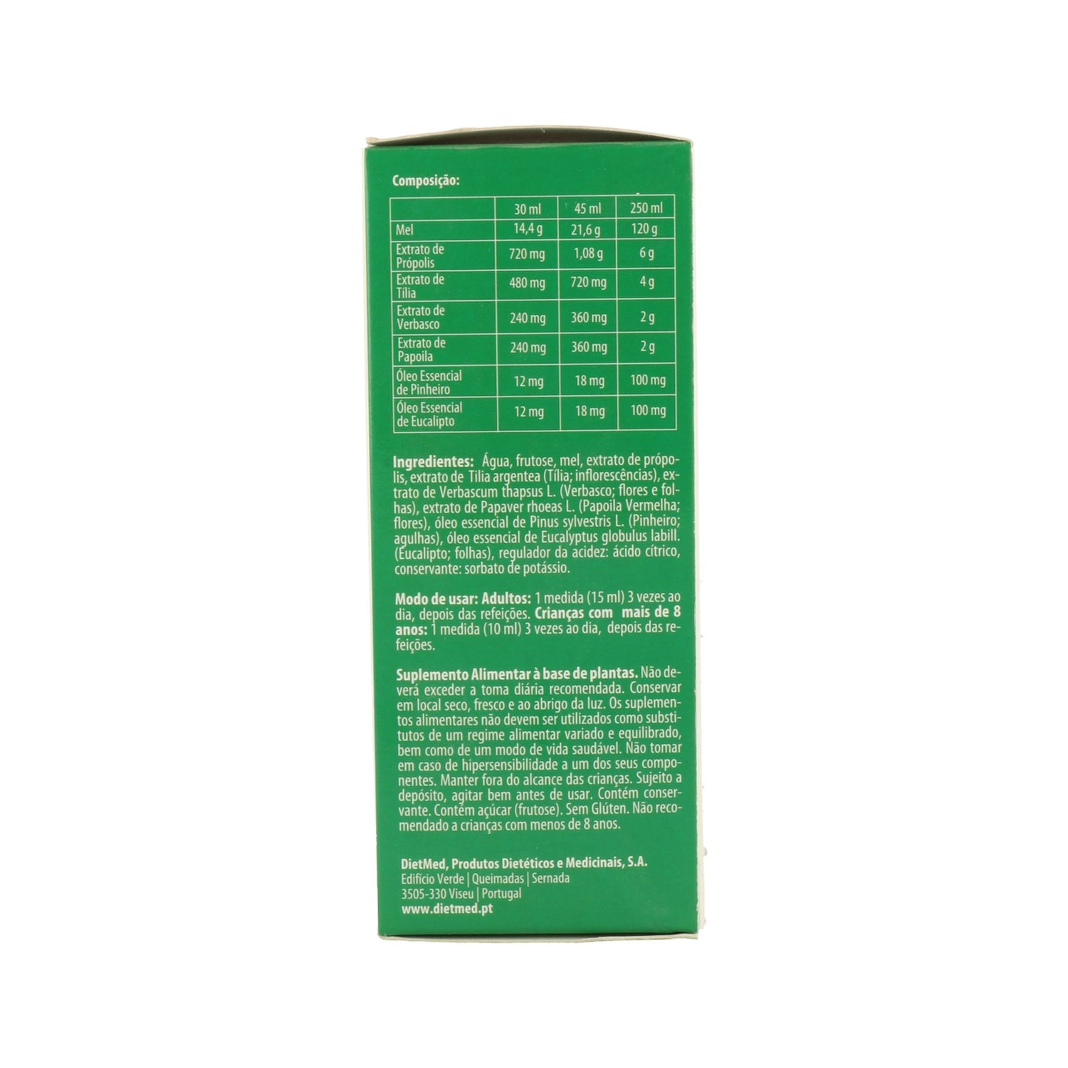 Dietmed Propotuss Té Jarabe Eucalipto 250 ml