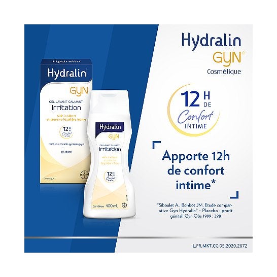Hydralin Gyn Gel Lavant Calmant 400ml