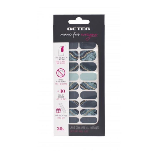 Beter Mani For Everyone Iris Tiras Adhesivas 20 uds