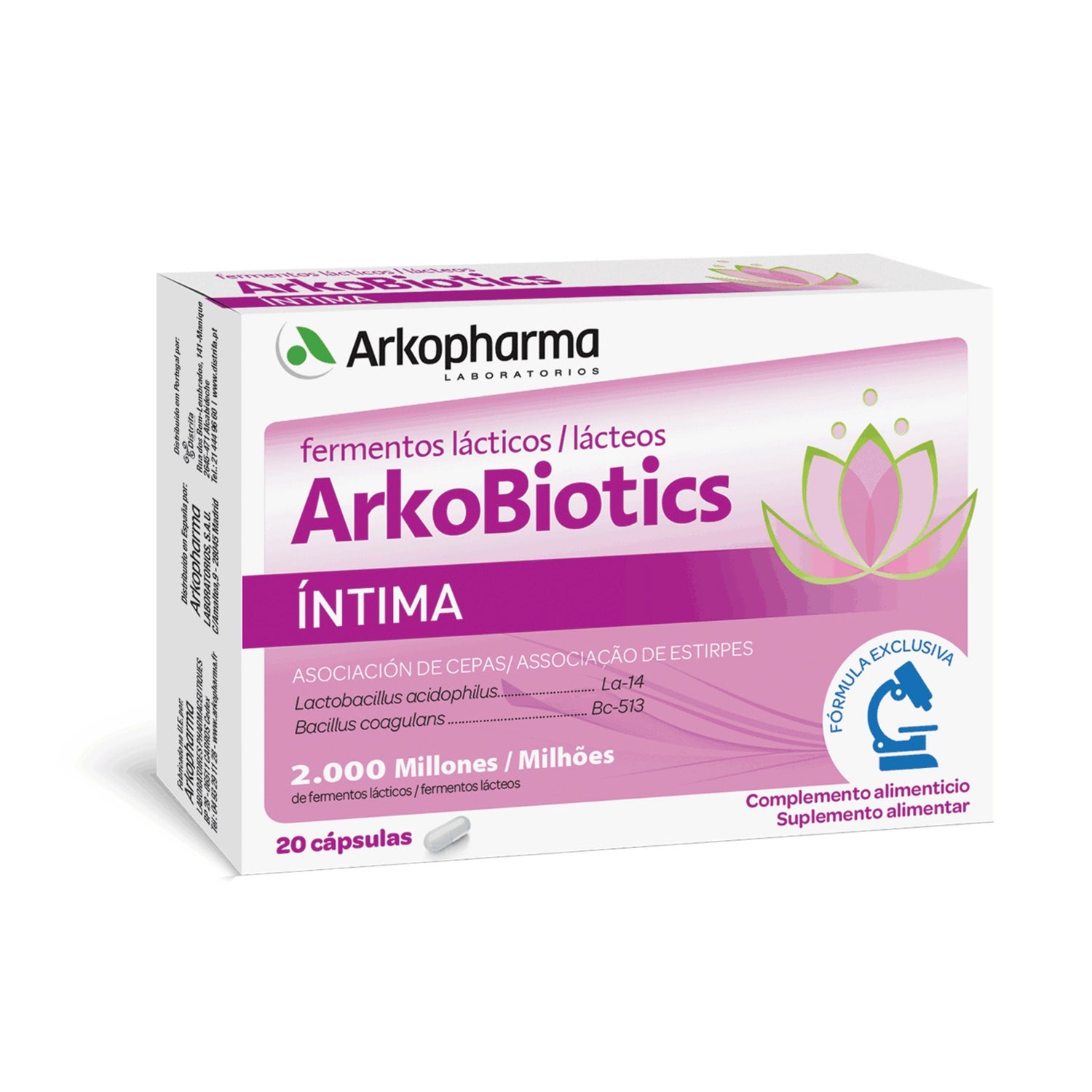 Arkopharma Arkobiotics Íntima 20caps