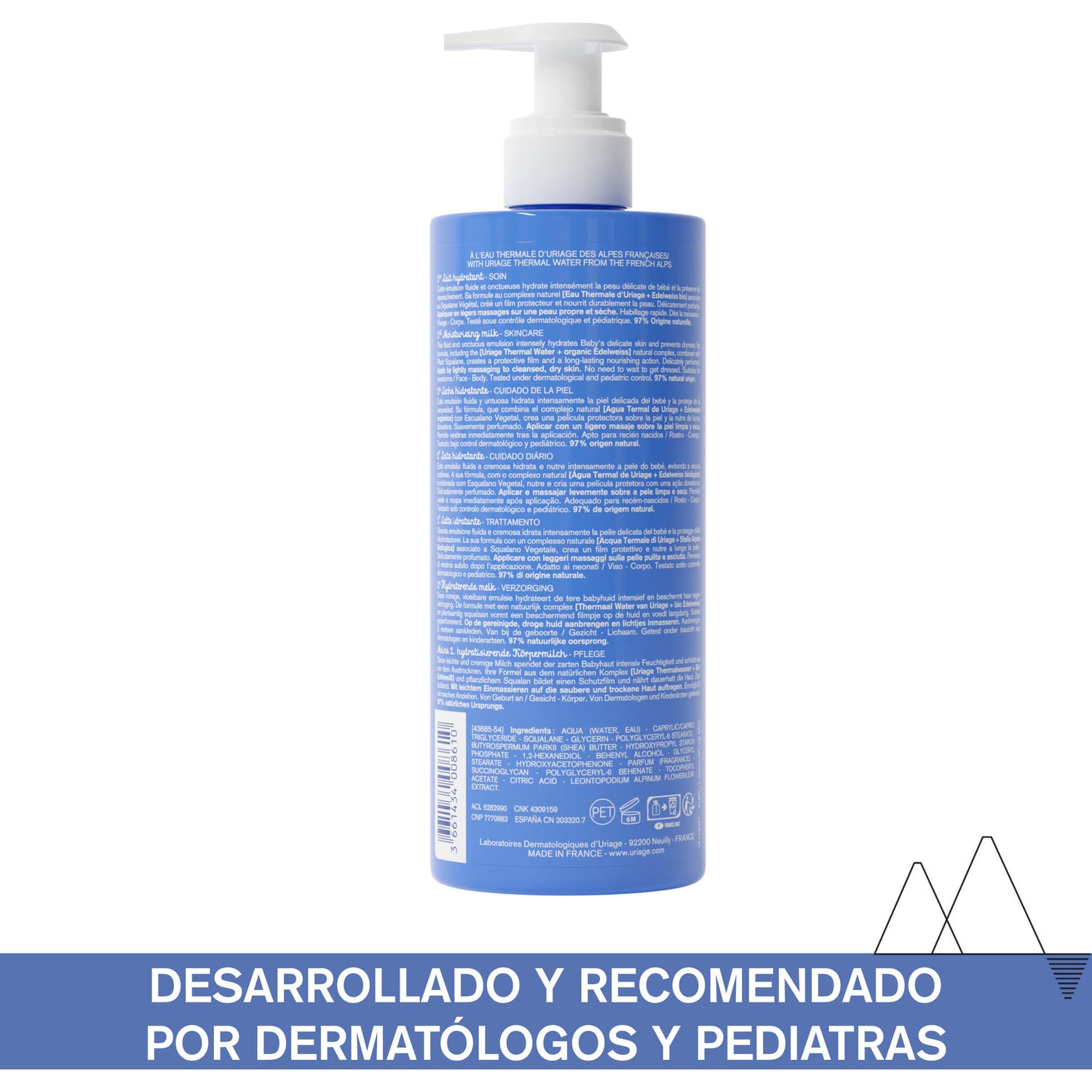 Uriage Bebe 1er Leche Hidratante 500ml