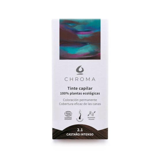 Chroma Tinte Bio 2.1 Castaño Intenso 100g