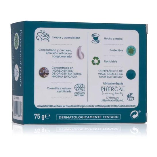 Dr Tree Champú Sólido 2 en 1 Hidratante 75 g