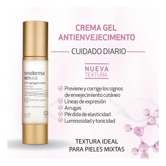 Sesderma Retiage Crema Gel Antienvejecimiento 50ml