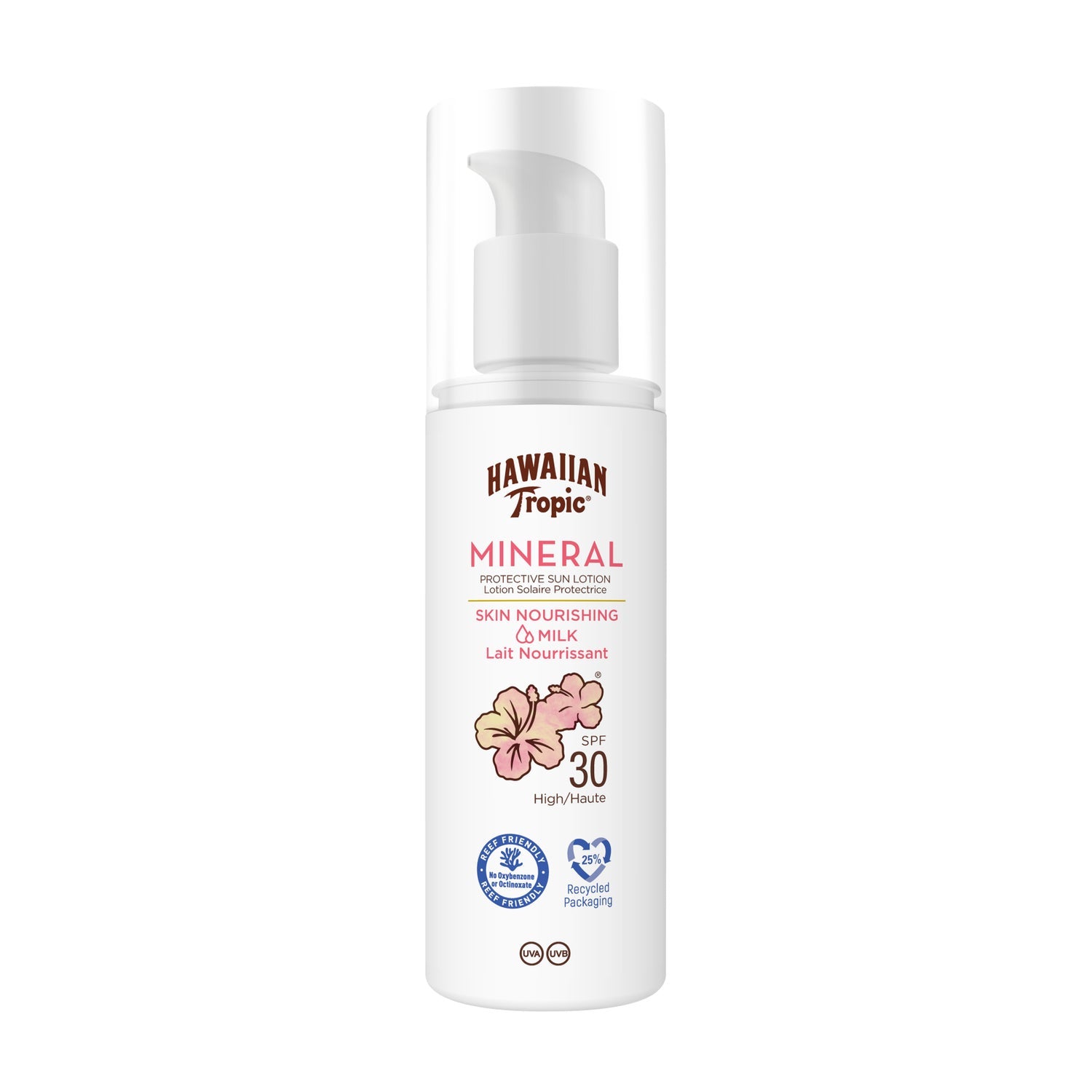 Hawaiian Tropic Mineral Skin Leche Solar Nutritiva SPF30 50ml