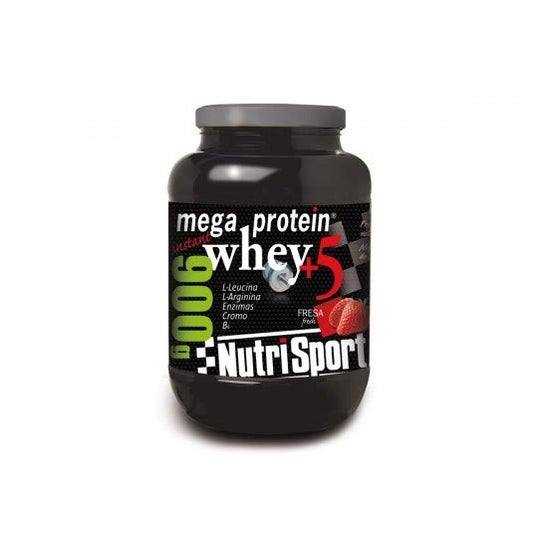 Mega Protein Nutrisport Whey 5 - Vainilla + 900 g.