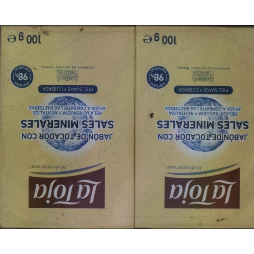 La Toja Hidrotermal Jabón Manos Pack 2x100g