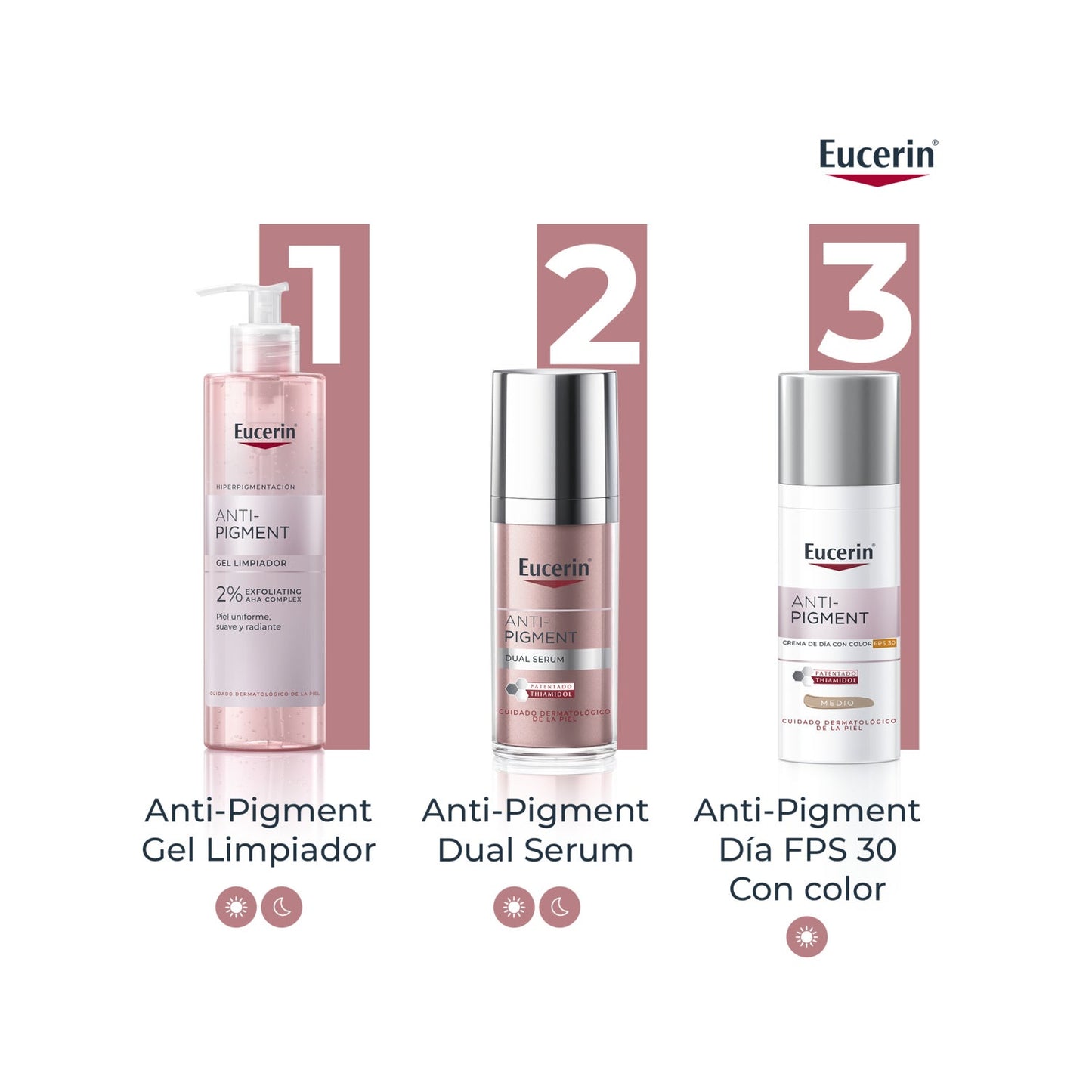 Eucerin Anti-Pigment Crema de Día SPF30 Tono Medio 50ml