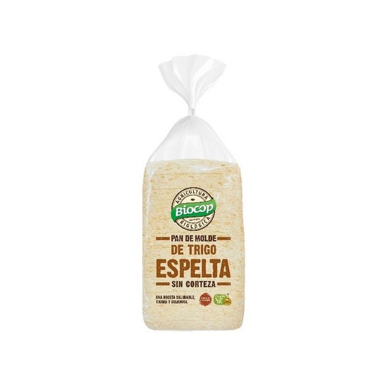 Biocop Pan Molde Trigo Espelta Sin Corteza Bio 300g