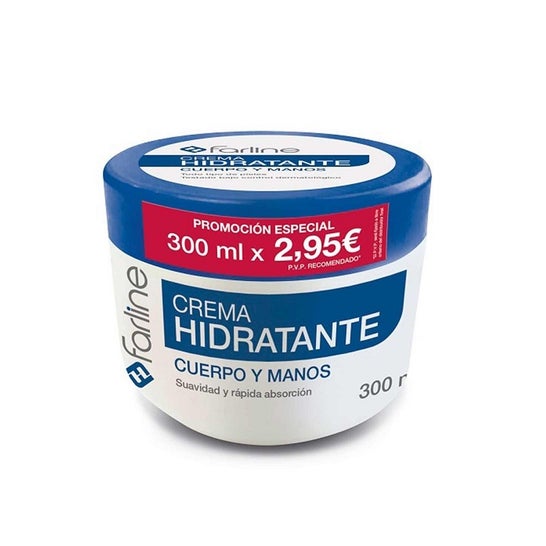 Farline Corpo e Mãos Creme Hidratante 300ml