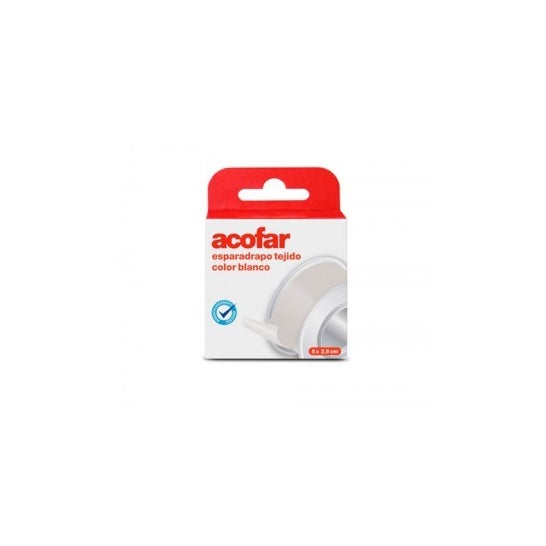Acofar Esparadrapo Tejido Sin Tejer Blanco 5 X2,5 cm 1 ud
