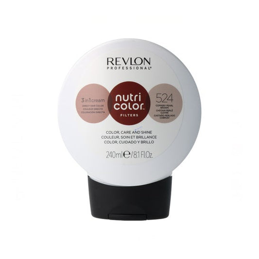 Revlon Nutri Color Filters 524 Castaño Perolado Cobre 240 ml
