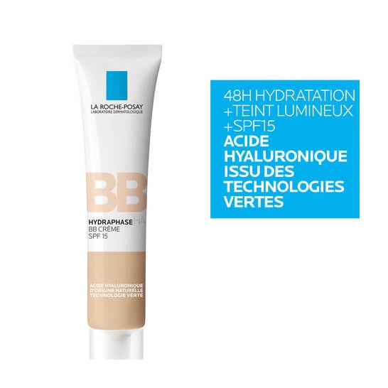 La Roche-Posay Hydraphase HA BB Cream SPF15 Claro 40ml
