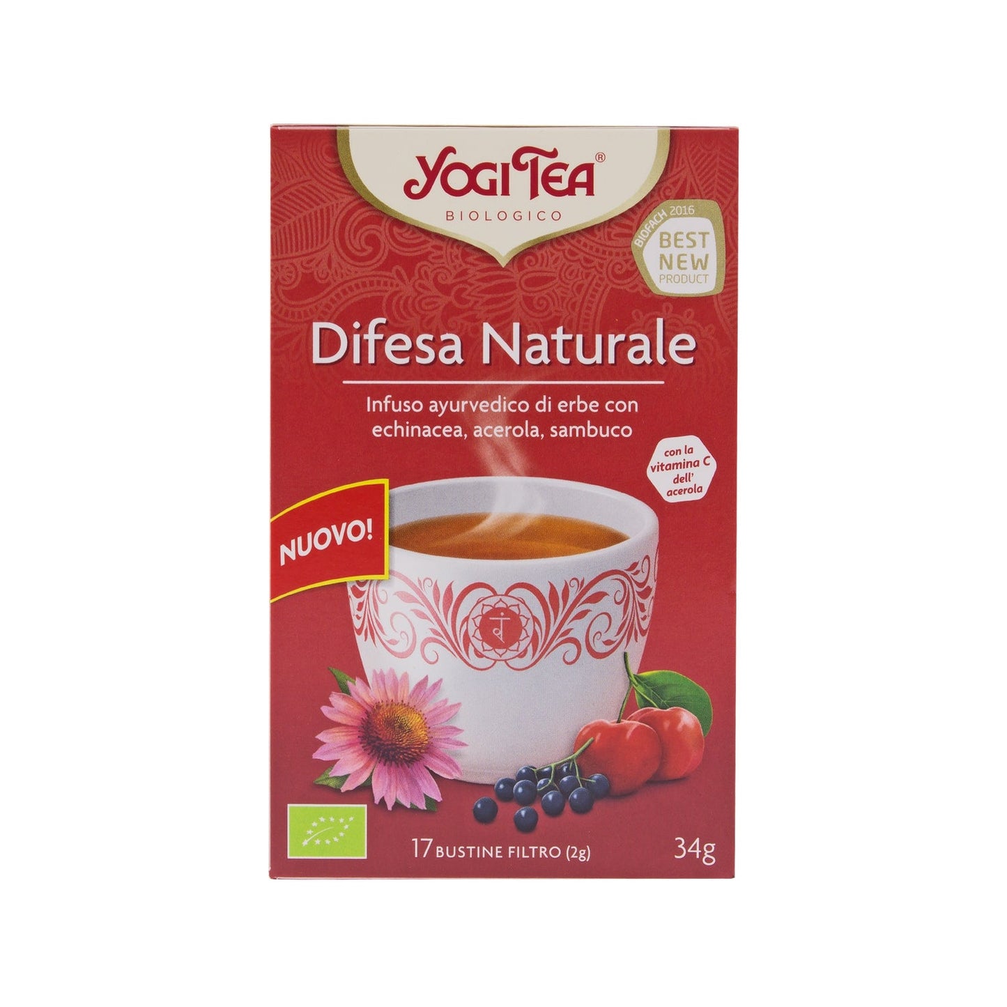 Yogi Tea defensas naturales 17 bolsas