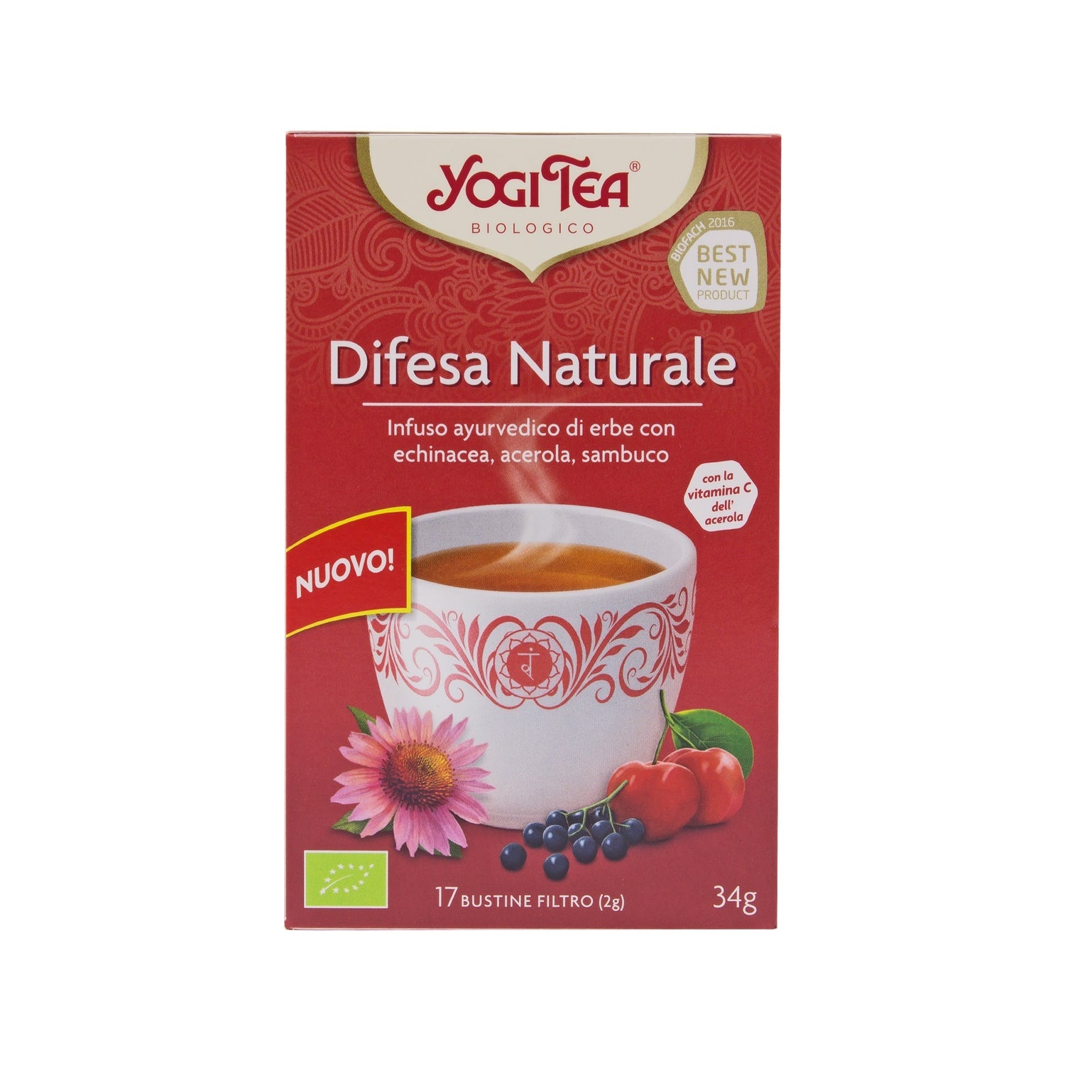 Yogi Tea defensas naturales 17 bolsas