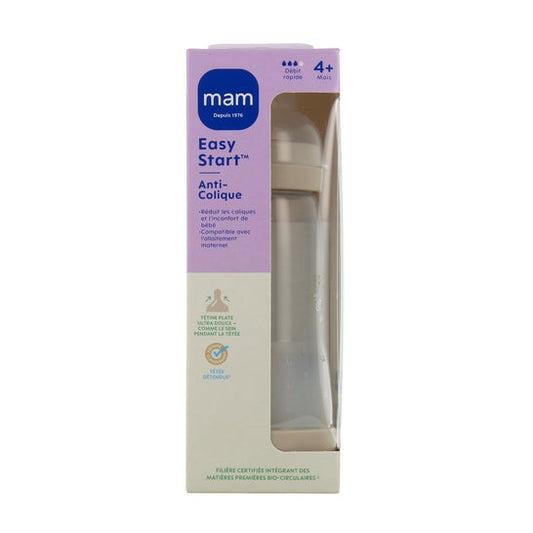 Mam Easy Start Nature Biberón Tetina Flujo 3 Arena 320ml 1ud