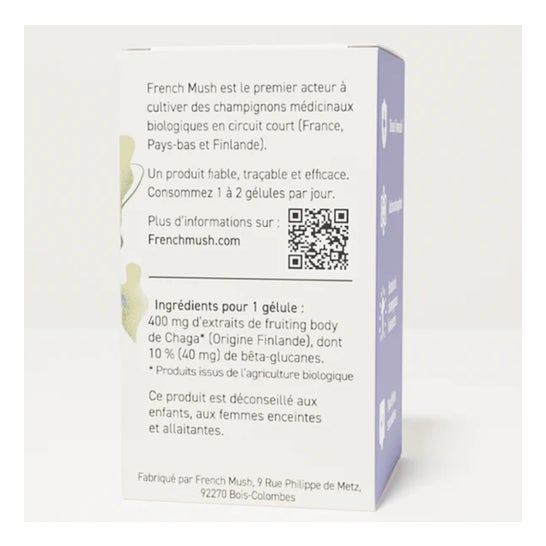 French Mush Chaga Bio 56 Gélules