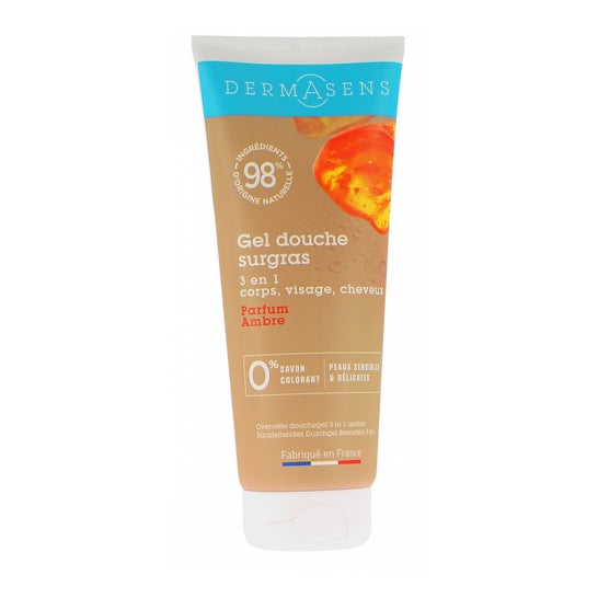 Dermasens Gel Douche Surgras Ambre 200ml